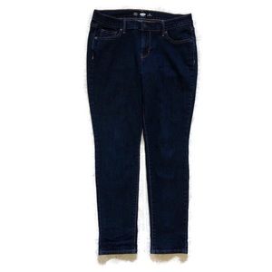 Old Navy Dark Wash Skinny Jeans-10 Short